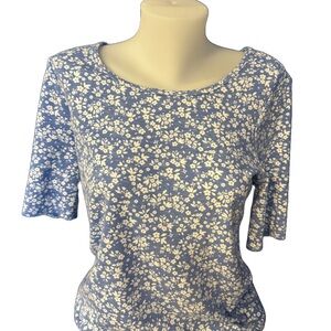 Time and Tru, M, Blue & White